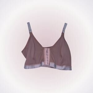 Hook front neutral tan surgical bra | Sz S (NO SIZE TAG)